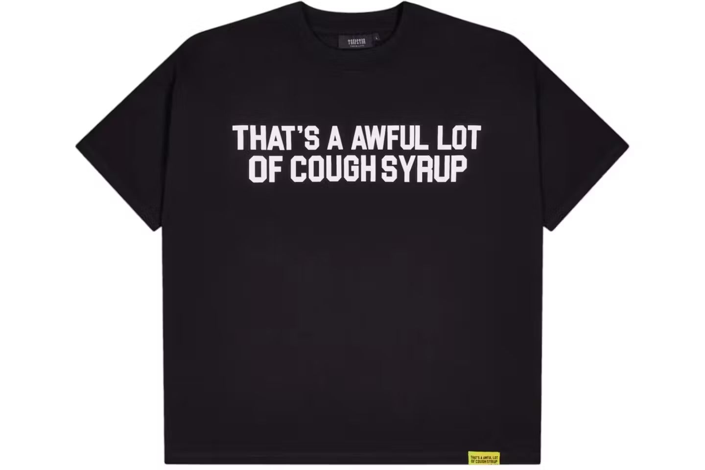 Trap star x Cough Syrup T shirt