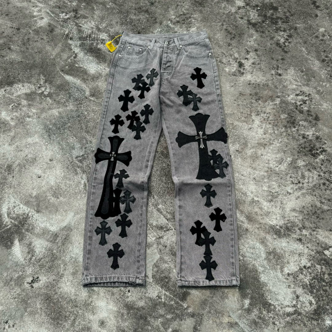 Chrome heart jeans