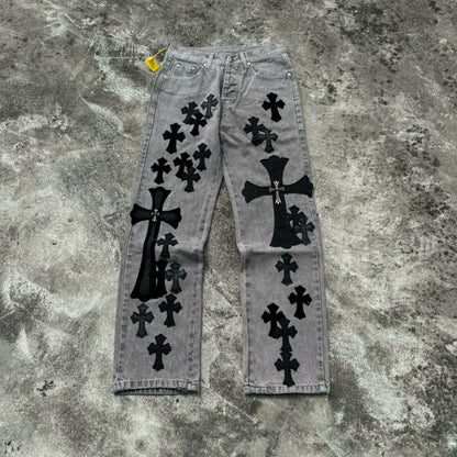 Chrome heart jeans