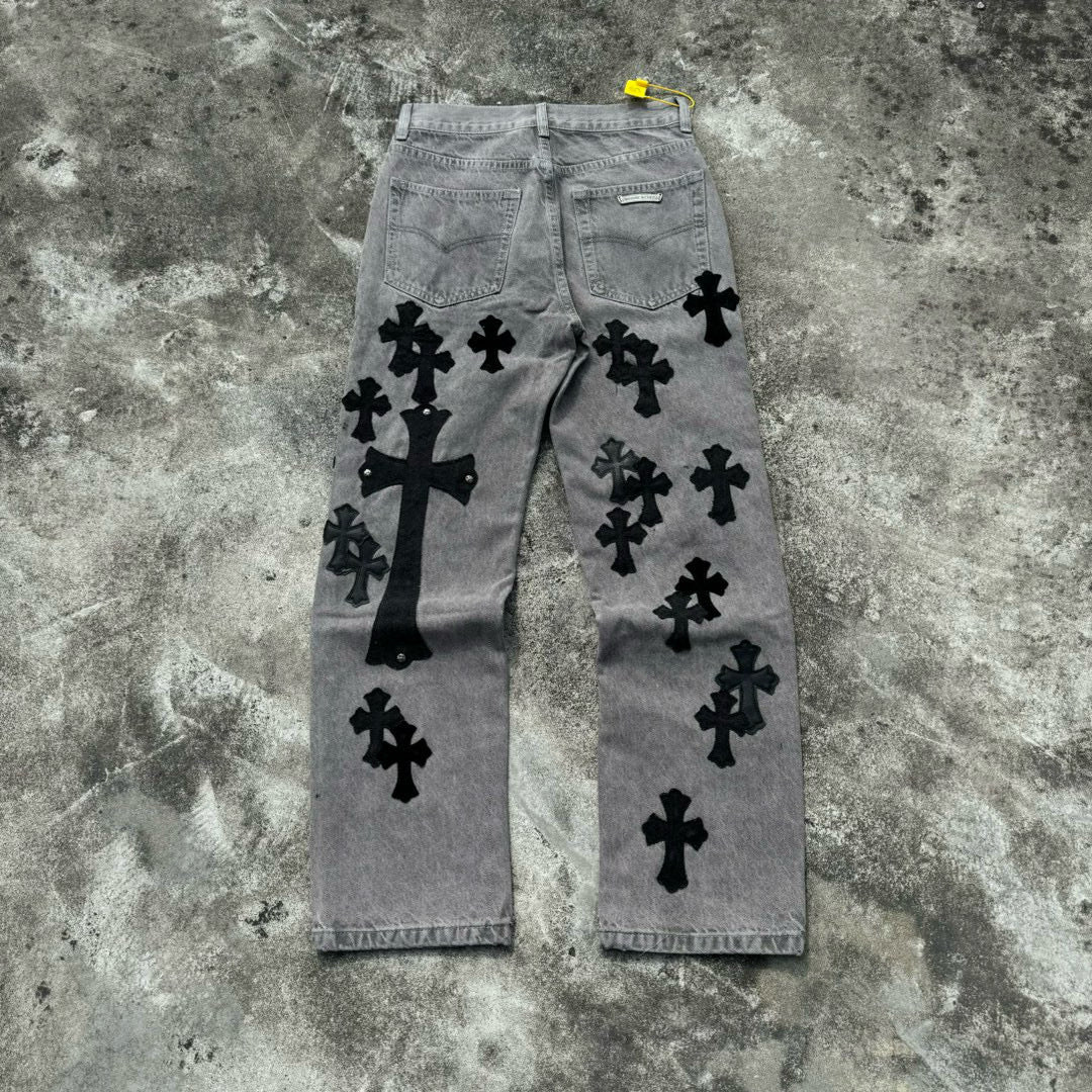 Chrome heart jeans